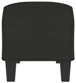 vidaXL Πάγκος Μαύρος 100x35x41 εκ. Υφασμάτινος