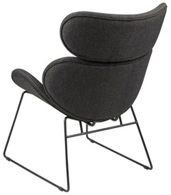 Πολυθρόνα Oakland 205, Γκρι, 91x69x79cm, 13 kg, Ταπισερί, Πόδια: Μέταλλο | Epipla1.gr