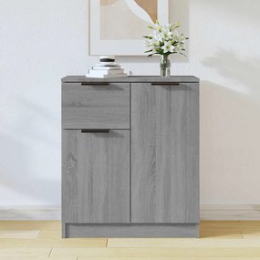 vidaXL Μπουφές Γκρι Sonoma 60x30x70 εκ. από Τεχνητό Ξύλο