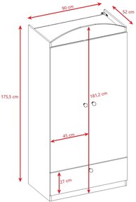 Ντουλάπα Babydreams Cartoon-Mple-Elephant