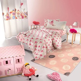 Σεντόνια Παιδικά Σετ 3τμχ Lollipop Pink Saint Clair Single 100% Cotton