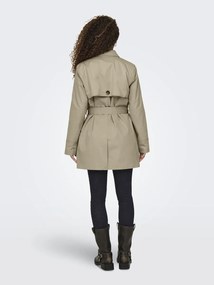 Καμπαρντίνα με ζώνη που δένει και 2 τσέπες