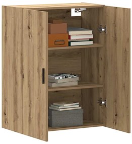 vidaXL Ντουλάπι Τοίχου Δρυς τεχνίτης 69,5 x 34 x 90 εκ.