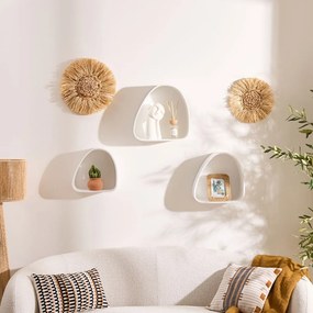 Ράφια Τοίχου (Σετ 3τμχ) A-S Sien 213826
