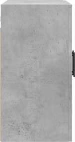 vidaXL Ντουλάπι Τοίχου Γκρι Σκυροδέματος 60x31x60 εκ. Επεξεργ. Ξύλο