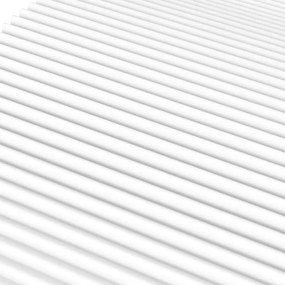 vidaXL Στρώμα Αφρού Σκληρότητα H2 H3 Λευκό 200x210 εκ.