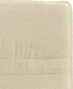 vidaXL Καρέκλες Τραπεζαρίας 6 τεμ. Κρεμ Υφασμάτινες