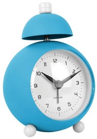 Ρολόι Επιτραπέζιο - Ξυπνητήρι Chaplin KA5979BB 7x12,7cm Bright Blue Karlsson Metal