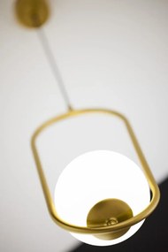 Κρεμαστό Φωτιστικό Igon Φ16cm Χρυσό