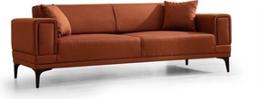 3-Seat Sofa-Bed Horizon - Tile Red Tile Red
