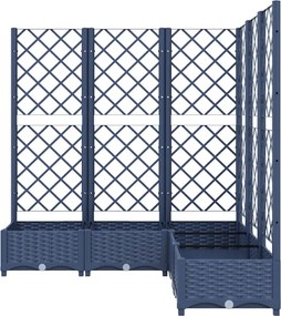 vidaXL Κήπος Μπλε Γκρι 120 x 120 x 121,5 cm