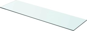 vidaXL Ράφια Πάνελ 2 τεμ. Διάφανα 70 x 20 εκ. Γυάλινα
