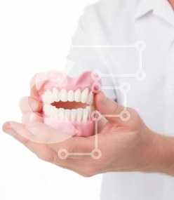 Intra Συλλεκτικό Ξύλινο Παζλ Plywood  4mm - Επίδειξη Οδοντιατρικού Μοντέλου Σε Ξύλινο Κουτί - Διαστάσεις Puzzle: 10x10 cm – 25 κομμάτια