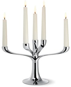 Κηροπήγιο Candelabra (Σετ 3Τμχ) 123167 30,5x12,7x20,3cm Chrome Philippi Metal