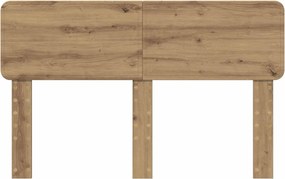 vidaXL Κεφαλάρι Artisan Oak Επεξεργασμένο ξύλο