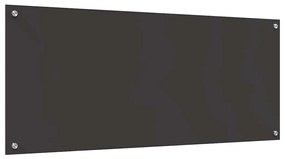 vidaXL Πίσω Πάνελ Κουζίνας 2 pcs Σκούρο Γκρι 120 x 50 cm