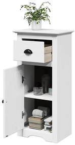 Ντουλάπι μπάνιου "BODO" Λευκό 44x30x90 cm