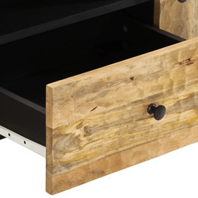 vidaXL Έπιπλο Τηλεόρασης 105 x 33 x 46 εκ. από Μασίφ Ξύλο Μάνγκο