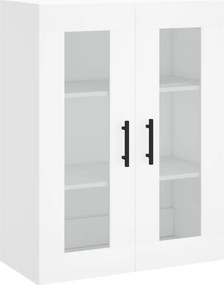 vidaXL Ντουλάπι Λευκό 69,5x34x180 εκ. από Επεξεργασμένο Ξύλο