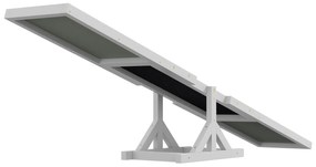 PawHut Ράμπα ισορροπίας για σκύλους για εκπαίδευση Agility, αντιολισθητική, αντοχή έως 50 kg, 180 x 30 x 30 cm