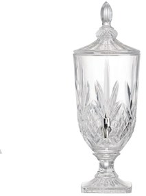 Artekko Urn Διακοσμητικό Δοχείο Κανάτα Γυαλί Διάφανο (17x17x48)cm Artekko 77274