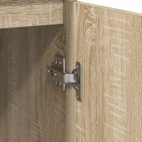 Συρταριέρα Sonoma Δρυς 57x34x76 εκ. Επεξεργασμένο Ξύλο - Καφέ
