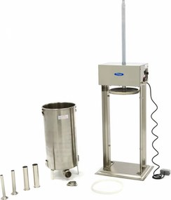 Sausage Stuffer - 25L - Automatic - Vertical - incl 4 Filling Tubes