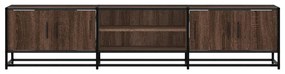 vidaXL Έπιπλο Τηλεόρασης Καφέ Δρυς 180x35x41 εκ. Επεξεργασμένο Ξύλο