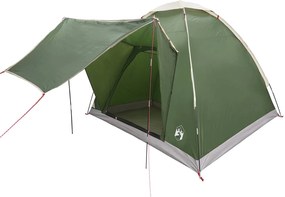 vidaXL Σκηνή Camping με στέγη Πράσινο 2 Άτομα Πολυεστέρας και Χάλυβας