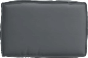 vidaXL Μαξιλάρι Ανθρακί 60 x 40 x 8 εκ. Ύφασμα Όξφορντ
