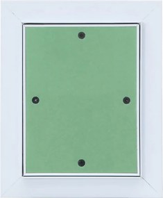 vidaXL Πάνελ Πρόσβασης Πράσινο και Ασημί 20 x 25 cm