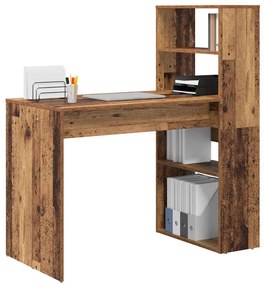 vidaXL Γραφείο Παλαιό ξύλο 113 x 54 x 120 εκ. Επεξεργασμένο ξύλο