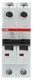 Αυτόματη Ασφάλεια S202-C100 Γκρι 100A Καμπύλη C 6kA S200 79507 ΑΒΒ 79507