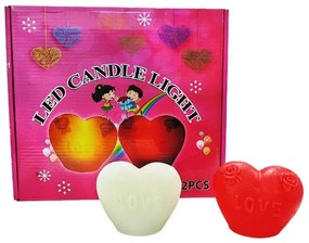LED Φωτιζόμενα κεράκια 12τμχ. - LED plastic swinging candle
