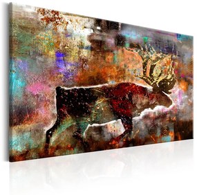 Πίνακας - Colourful Caribou 60x40