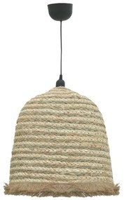 Nolie Inart natural wicker ceiling light D40x99cm 40x40x99 εκ.