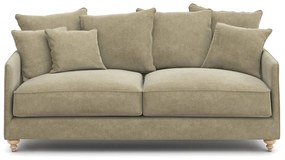 Πτυσσόμενος καναπές από βελούδο stonewashed, Lazare