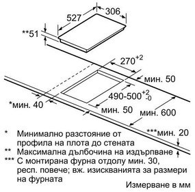 Κεραμική ενσωματωμένη εστία Bosch PIB375FB1E, 3700W, 2 ζώνες, 17 επίπεδα, PowerBoost, Induction, Μαύρο