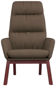 vidaXL Πολυθρόνα Relax Taupe Υφασμάτινη