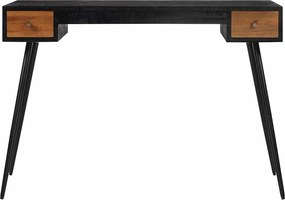 vidaXL Γραφείο 117 x 56,5 x 75 εκ. από Μασίφ Ανακυκλωμένο Teak