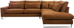 Γωνιακός καναπές Cornelia-Kafe-Δεξιά
