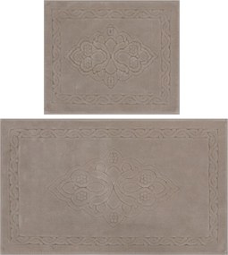 Bathmat Set (2 Pieces) Elite - Mink Multicolor