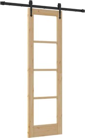 vidaXL Συρόμενη Πόρτα ORKDAL Φυσικό 61 x 198,5 εκ.