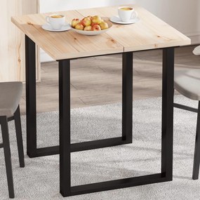 Επιφάνειες Τραπεζιού Ορθογώνιες 2 τεμ. 70x35x2,5 εκ Μασίφ Πεύκο - Καφέ