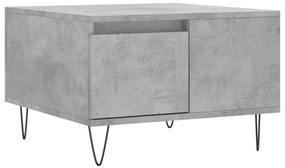 vidaXL Τραπεζάκι Σαλονιού Γκρι Σκυρ. 55x55x36,5 εκ. Επεξεργ. Ξύλο