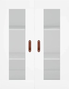 vidaXL Ντουλάπι Λευκό 69,5x34x180 εκ. από Επεξεργασμένο Ξύλο