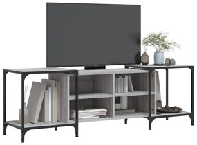 vidaXL Έπιπλο Τηλεόρασης Γκρι Sonoma 153 x 37 x 50 εκ. Επεξεργ. Ξύλο