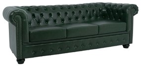 ΚΑΝΑΠΕΣ 3ΘΕΣΙΟΣ T.CHESTERFIELD HM3009.08 ΤΕΧΝΟΔΕΡΜΑ ΚΥΠΑΡΙΣΣΙ 208x90x73 εκ. - HM3009.08