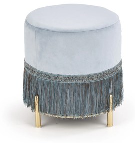 COSBY stool, color: light blue DIOMMI V-CH-COSBY-PUFA-J.NIEBIESKI