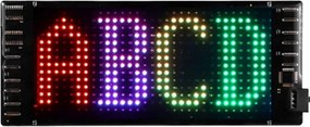 POWERMASTER PM-23820 7x17 cm Ευέλικτη Πινακίδα RGB LED